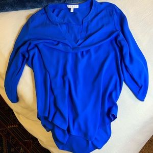 Blue business casual shirt. Size L